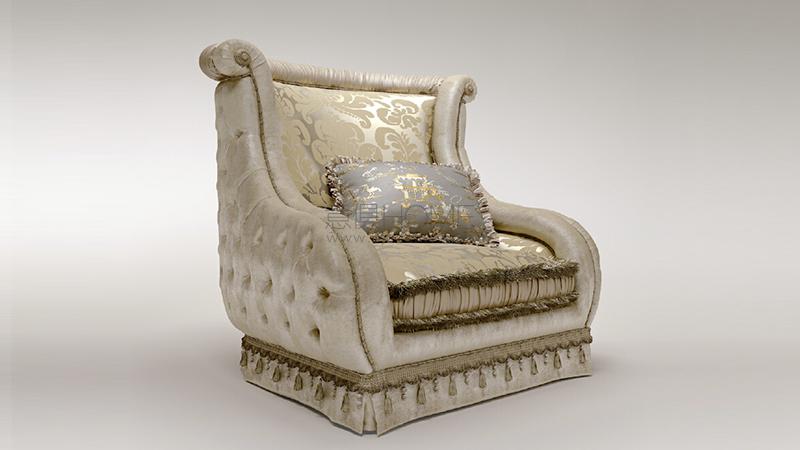 Carlos Patchwork Regal armchair 休閑椅
