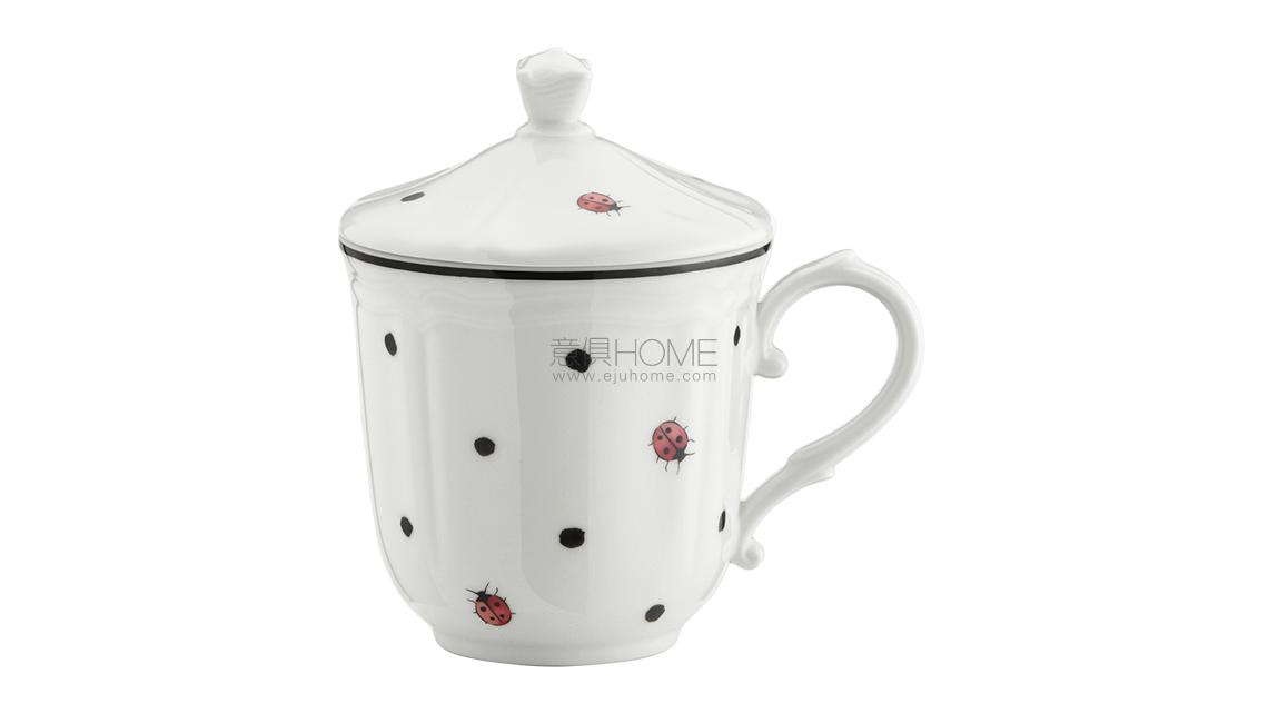 RICHARD GINORIMUG WITH COVER茶杯
