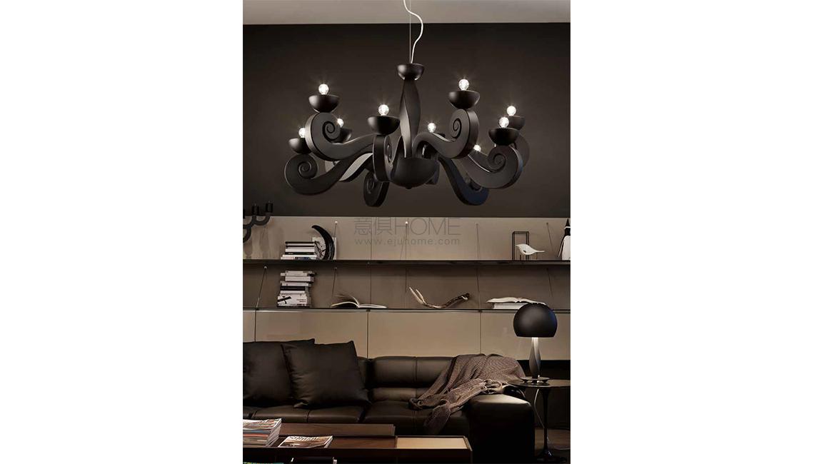 MASIEROBotero S5+5 BLACK吊燈