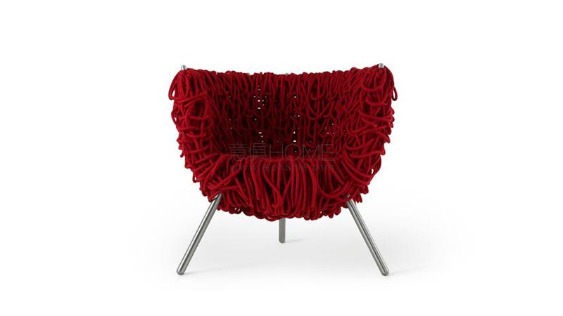 EDRAVermelha扶手椅