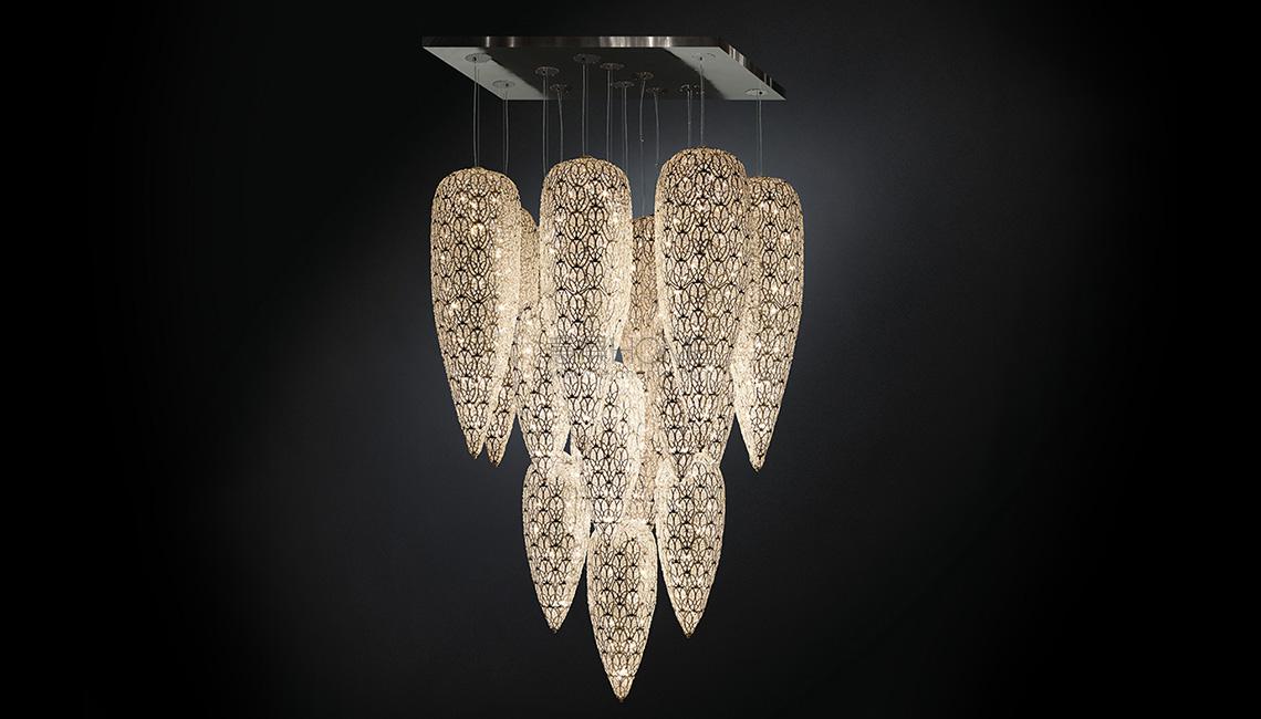 ARABESQUE LIGHTFALL SENSATION X 17吊燈