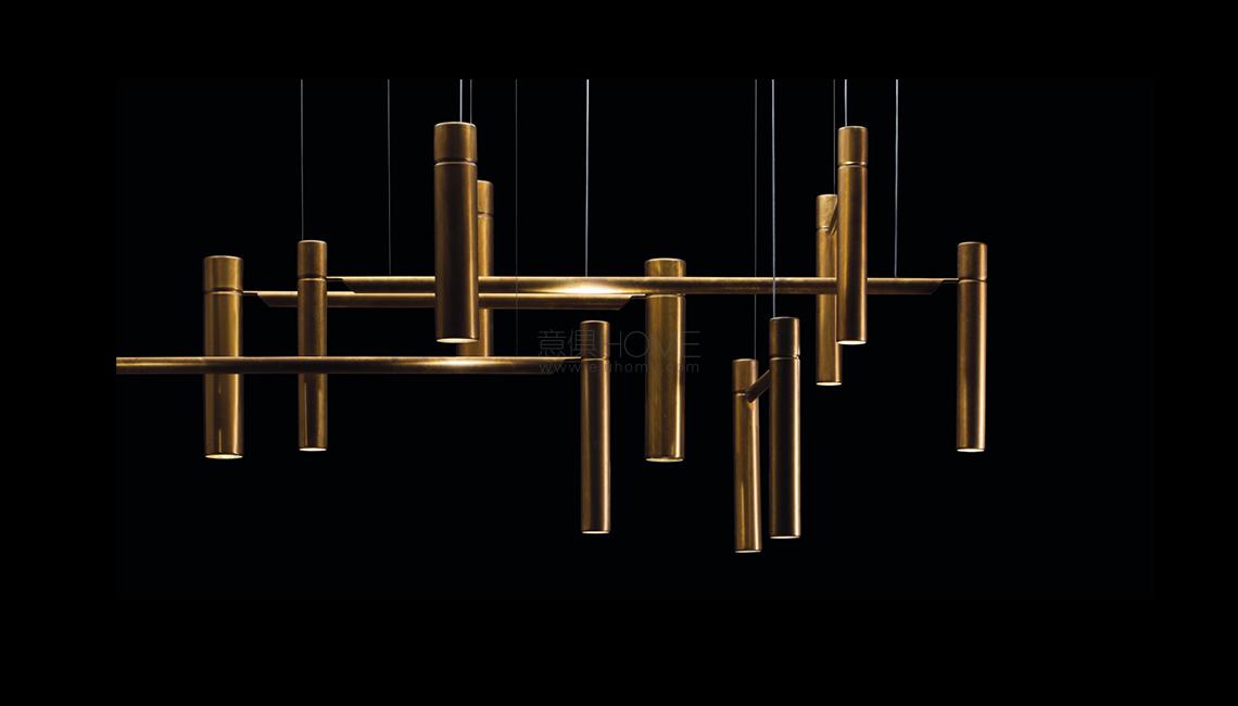 Tubular Horizontal吊燈