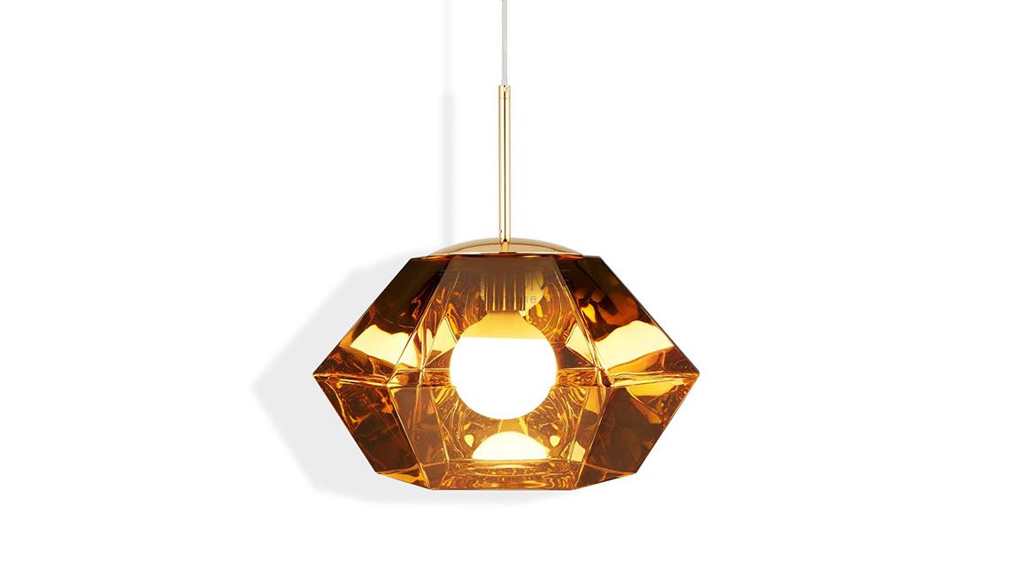 CUT SHORT PENDANT GOLD吊燈