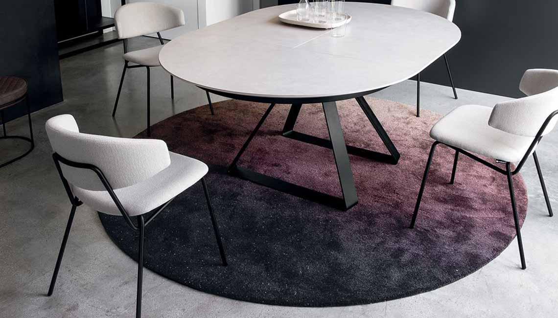 CALLIGARISSOPHIA金屬軟墊椅