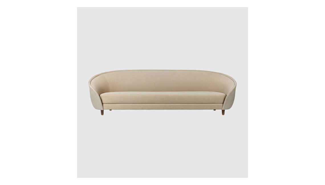 Revers Sofa - Fully Upholstered, 280x100, Wood base沙發
