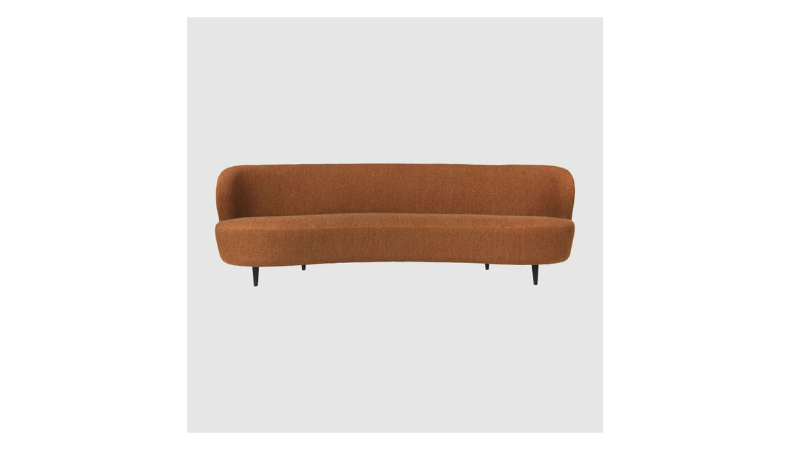 Stay Sofa - Oval, with wood legs沙發