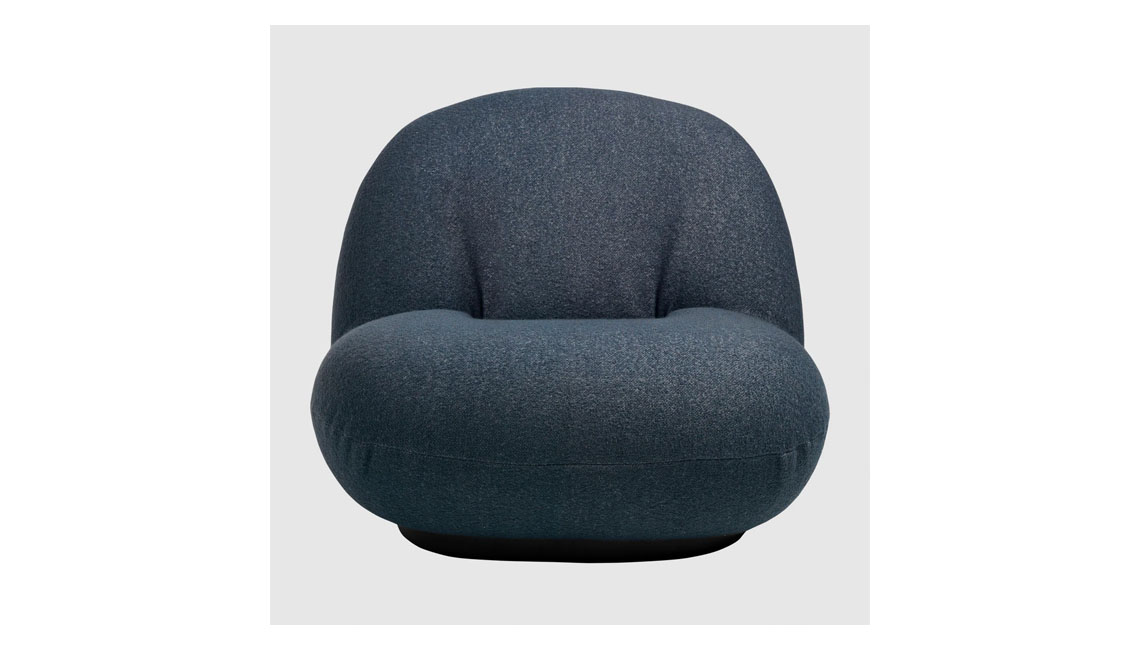 Pacha Lounge Chair - Fully Upholstered, Swivel Base可旋轉底座休閑椅