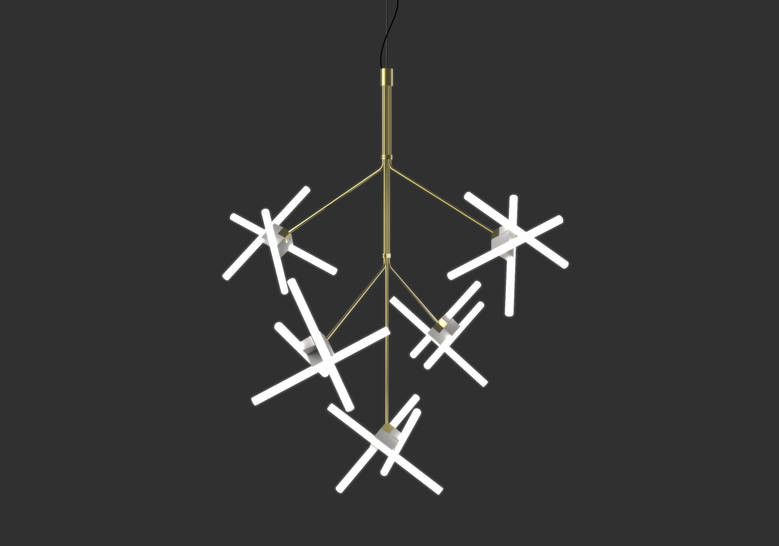 LàMPARA OLVIDADA - DOBLE - TRIPLE - CHANDELIER吊燈