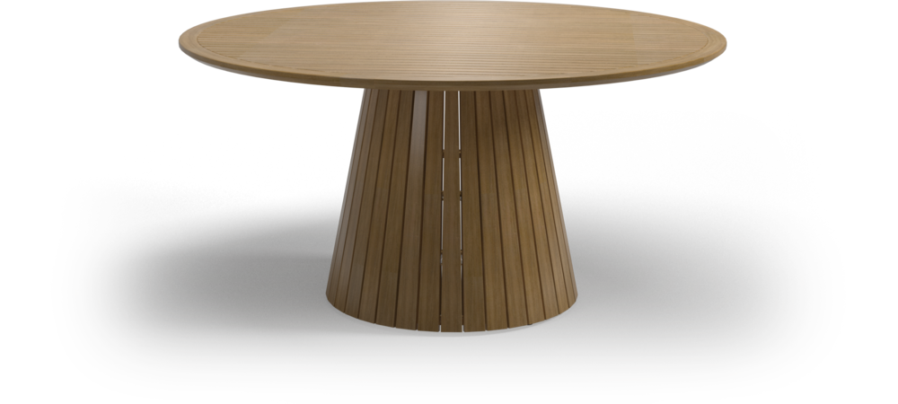 Whire-Teak Round Dining Table 圓餐桌