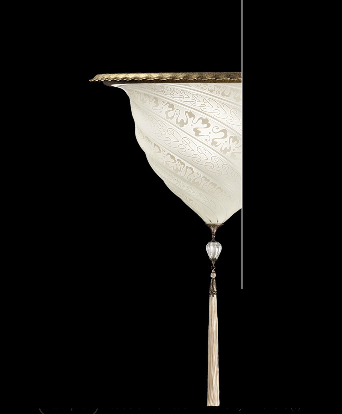 Venetia studiumvSamarkanda white glass wall applique lamp 壁燈