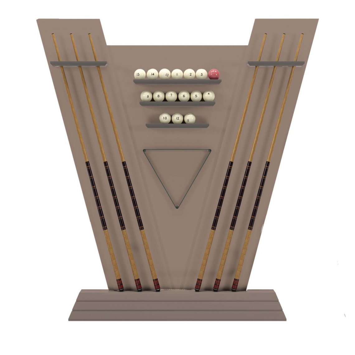 Vismara DesignNEWDE CUE RACK臺球桿架