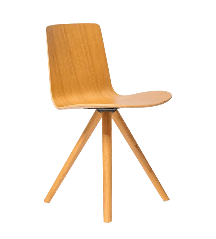 eneaLottus Wood spin chair休閑椅