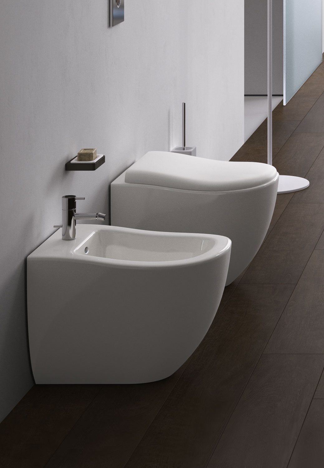 CIELOFluid落地式一孔坐浴盆