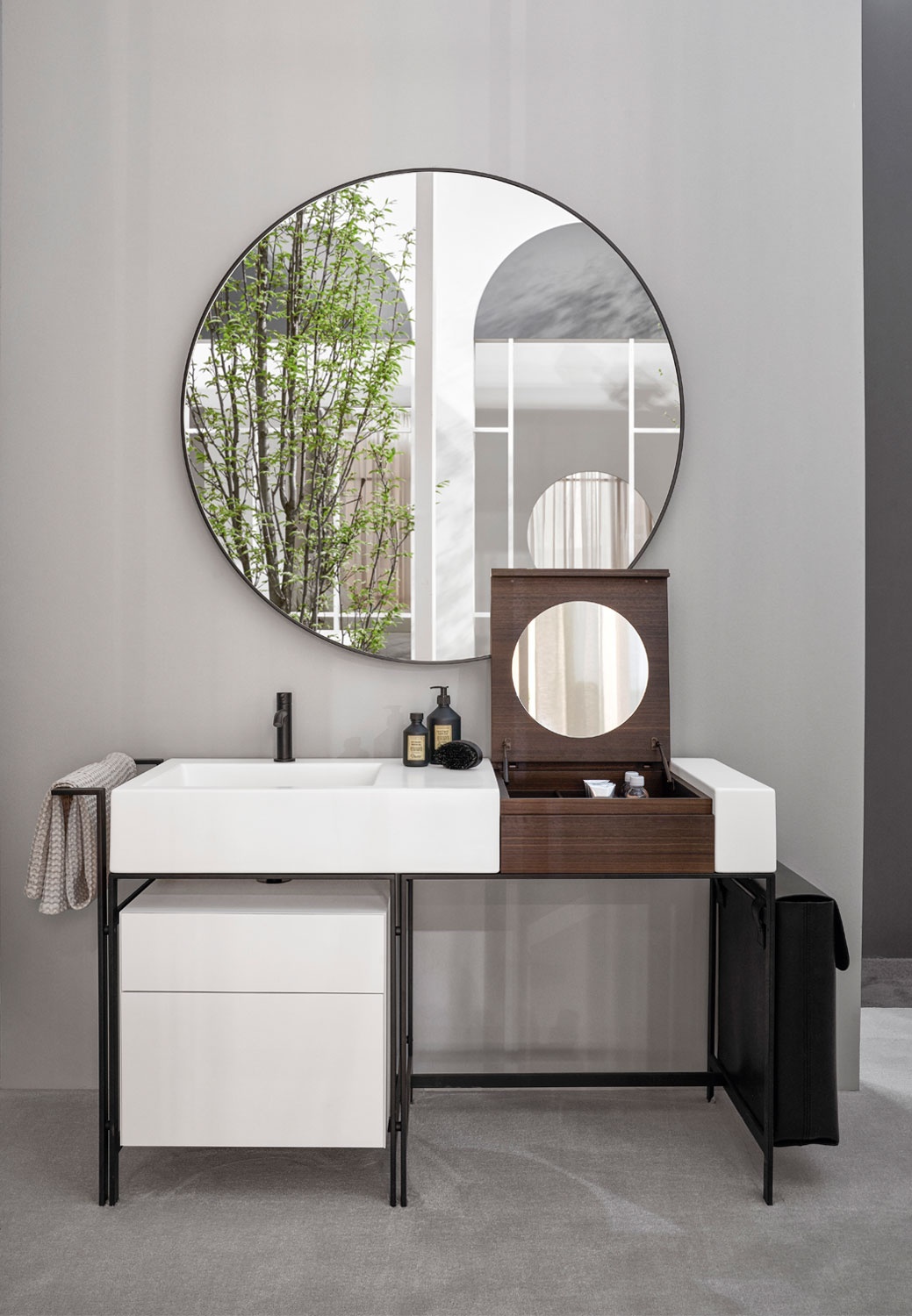 CIELONarciso Vanity帶柜子的洗臉盆