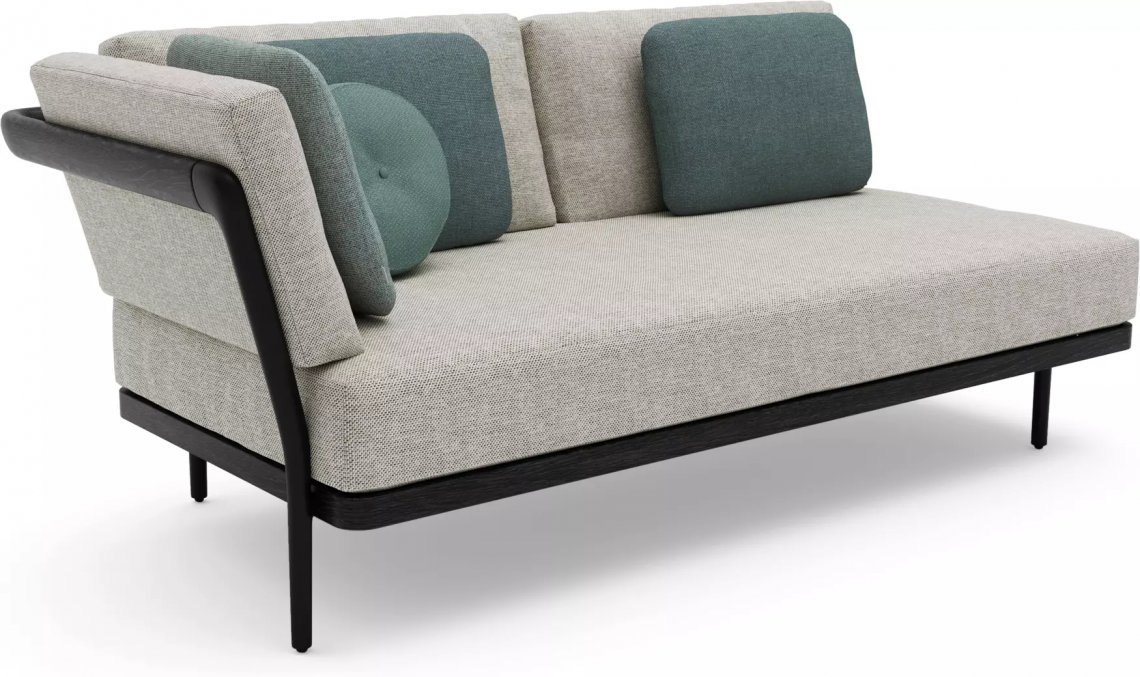 ManuttiFlex Right corner double seat沙發