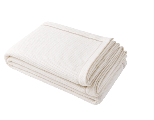 GIORGETTISHUTTLE-WEAVE FABRIC BLANKET毛毯