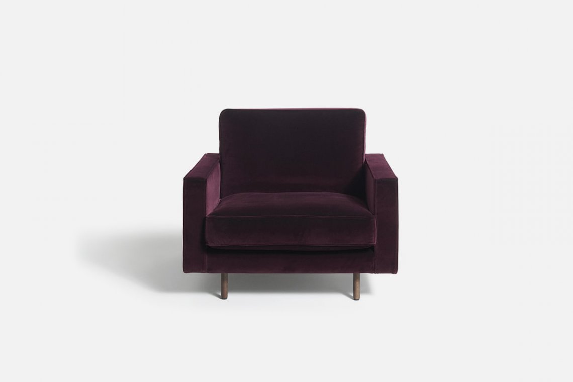 Square Traditional單人沙發