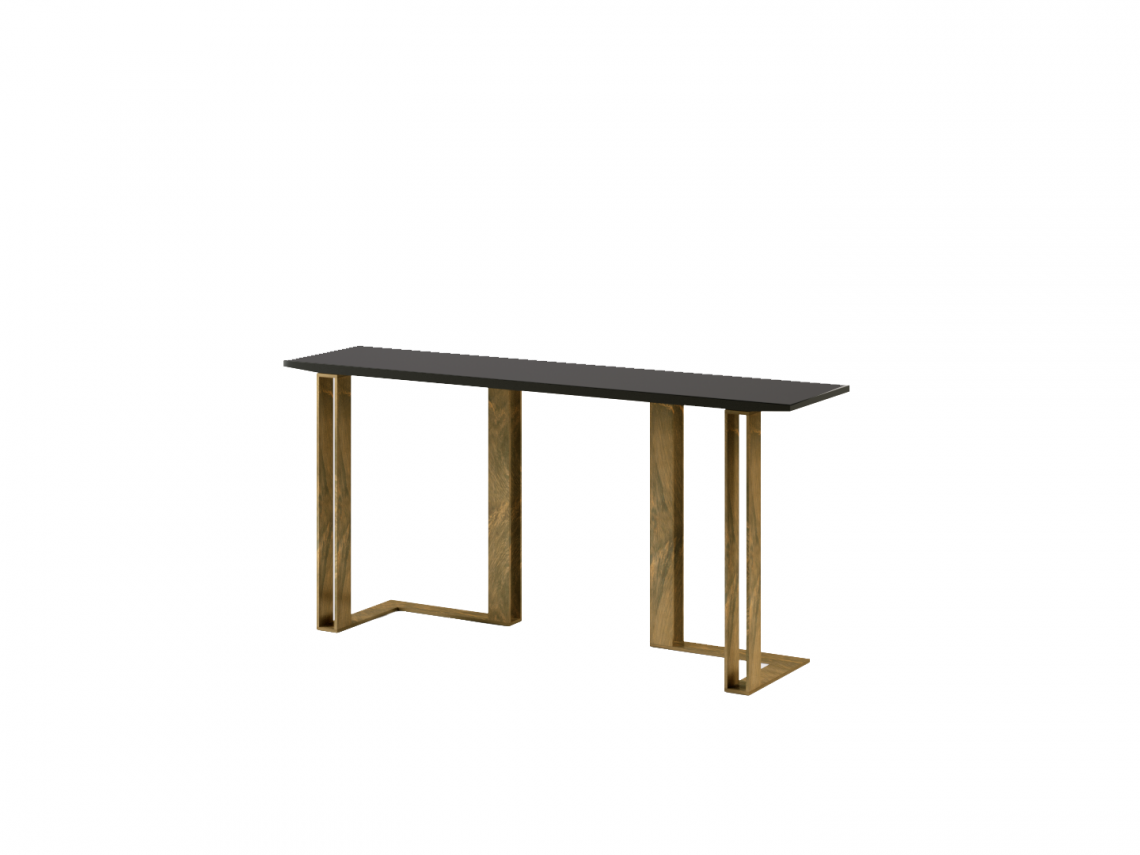 Black & Gold console餐桌