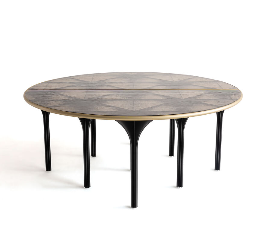 FENDIMetropolis table圓餐桌