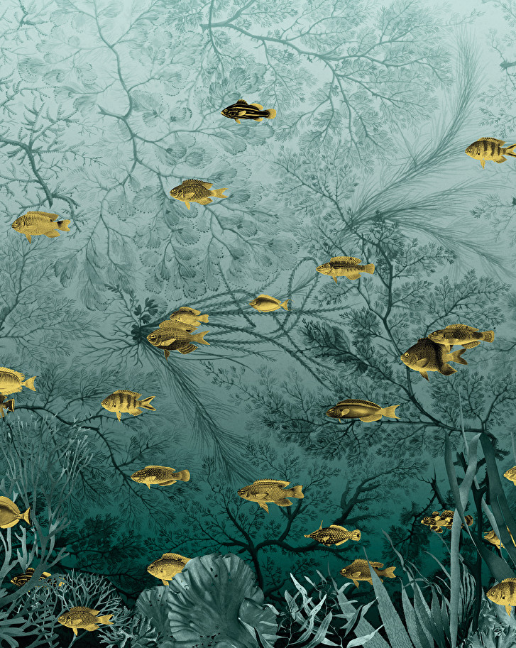 Devon&DevonSamoa Gold Wallpaper墻紙