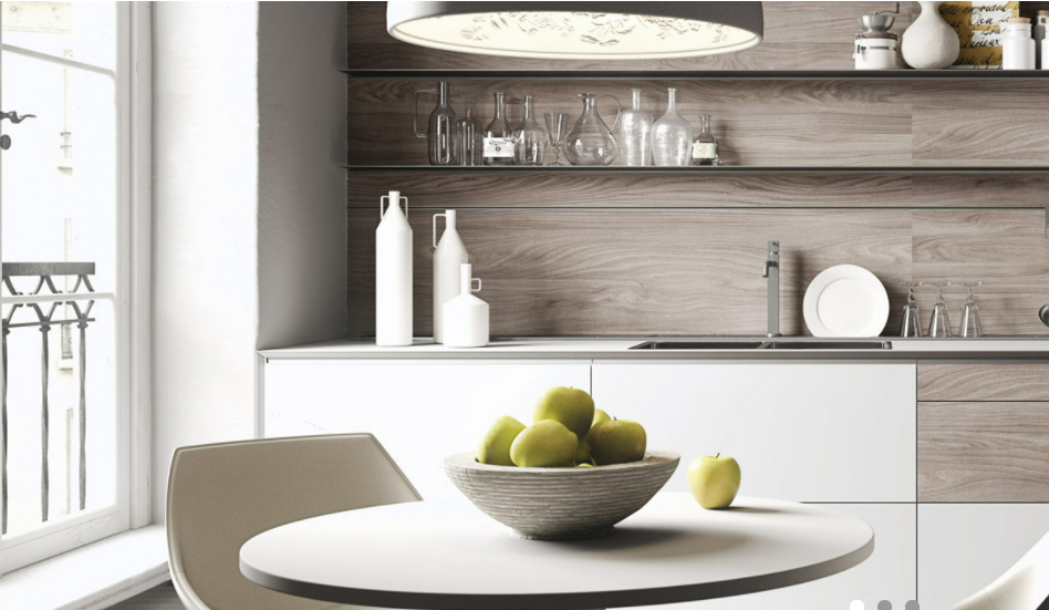 VALCUCINEnobilitato melaminico finitura legno廚房