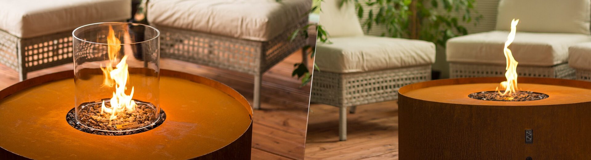 planikaGALIO FIRE PIT CORTEN壁爐