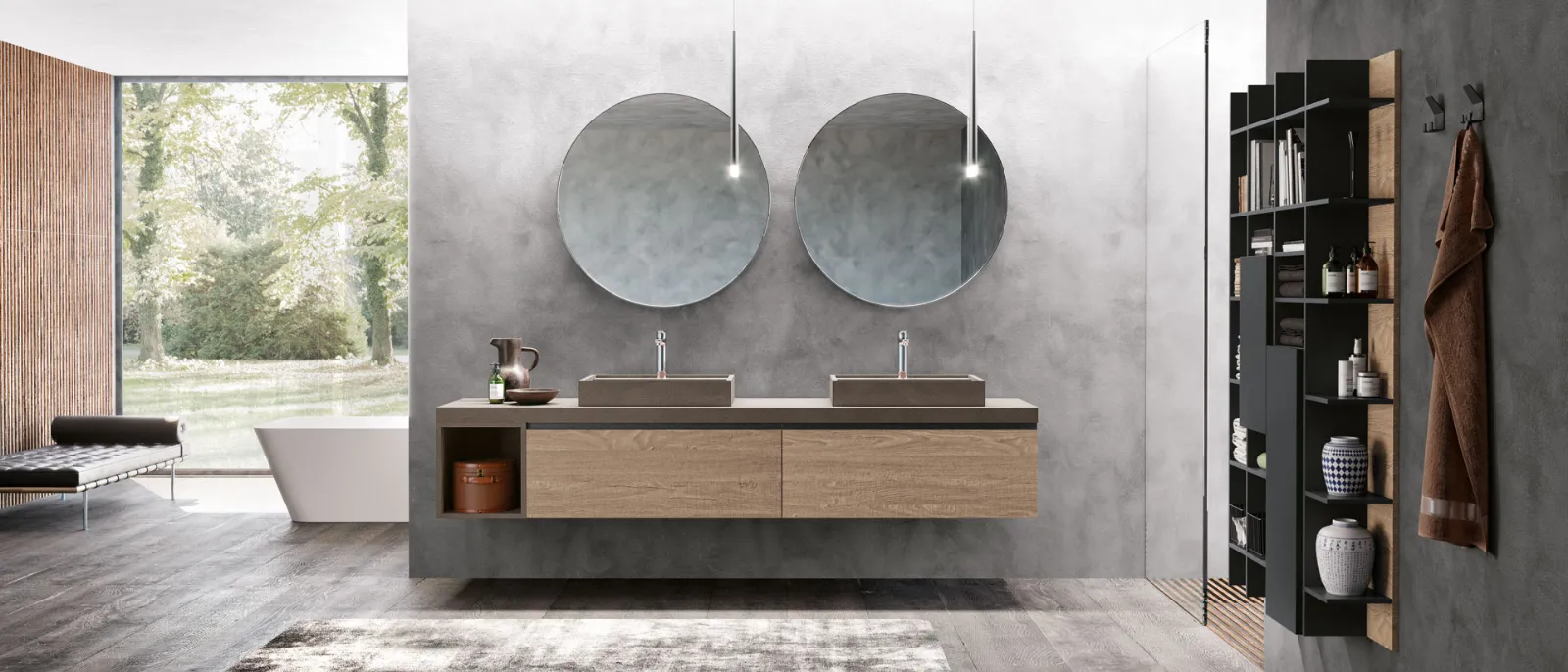 ARCHEDALINE 05雙水槽浴室柜