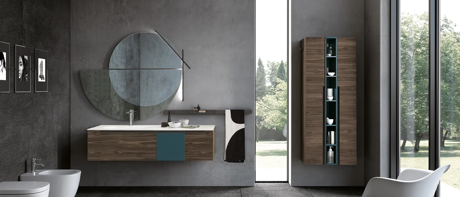 ARCHEDASide 02懸掛式浴室柜