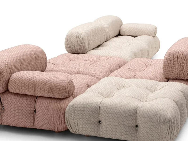 B&B變色龍沙發又出新面料！不一樣的粉白搭配