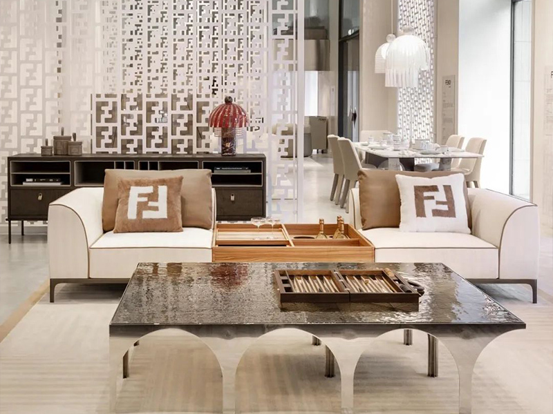 FENDI CASA 又把logo玩出了新花樣！顯性奢華氛圍太高級了