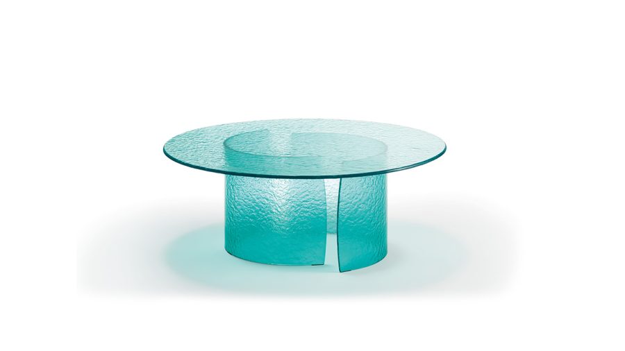 REFLEXPETALO 40 ACQUA茶幾