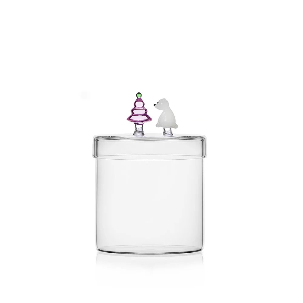 ICHENDORFbox white bear白色小熊與粉色許愿樹盒子