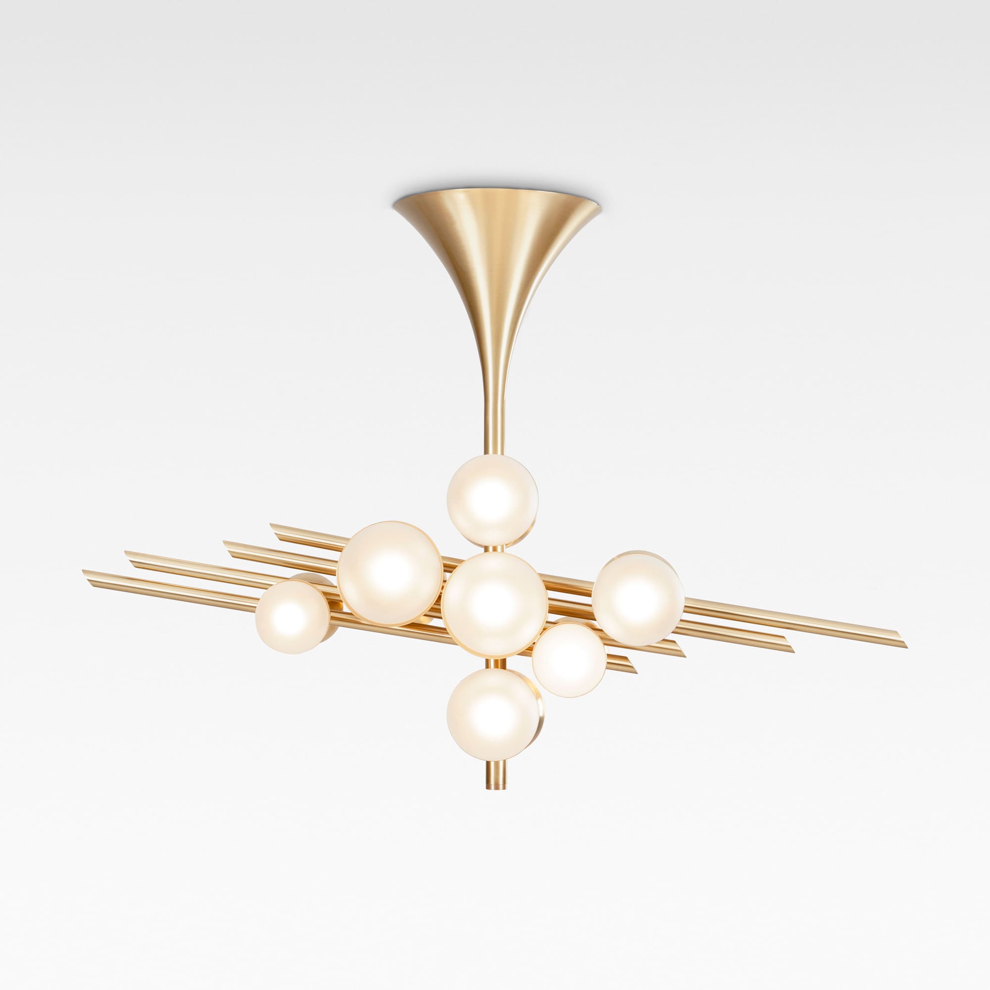 greenappleFlute Chandelier 吊燈